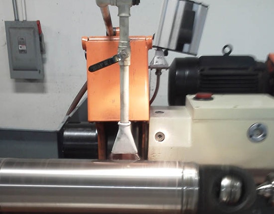 Carbide Metallizing of Piston Rods